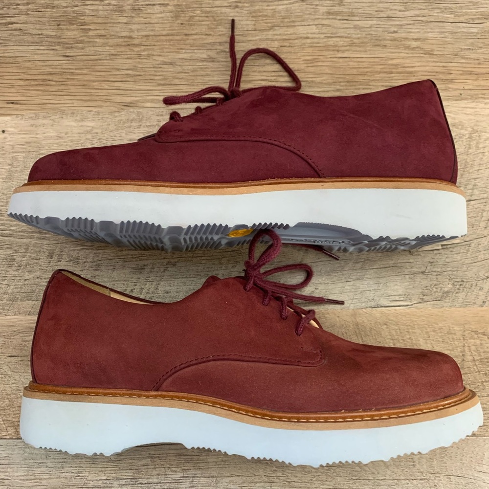 Samuel Hubbard women’s Nubuck Vibram shoes 6